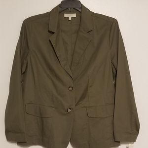 NWT Talbots Olive Blazer
